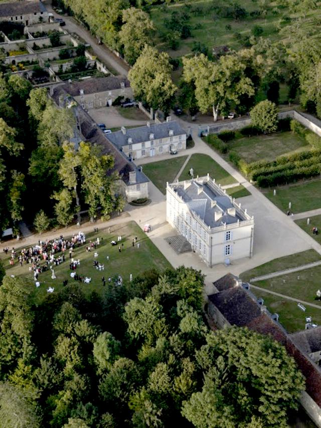 Canon Vu Du Ciel ©Château de Canon