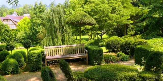 Jardins Pays D'auge Cambremer Banc