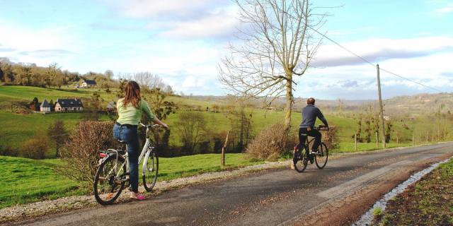 Balade vélo à travers le Pays d'Auge