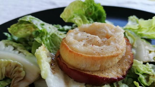 Chevre Chaud Sur Pomme à Deguster