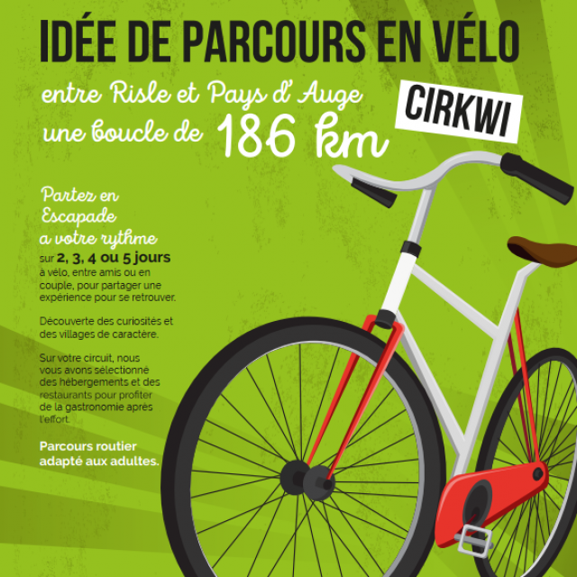 Parcours Cyclotourisme Entre Risle Et Pays D'auge Authentic Normandy